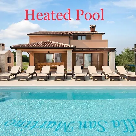 San Martino With Heated Pool , Outside Jacuzzi & Hydromassage Bathub Villa